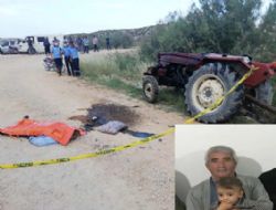 Mut'ta 2 traktör kazası 1 ölü 2 yaralı